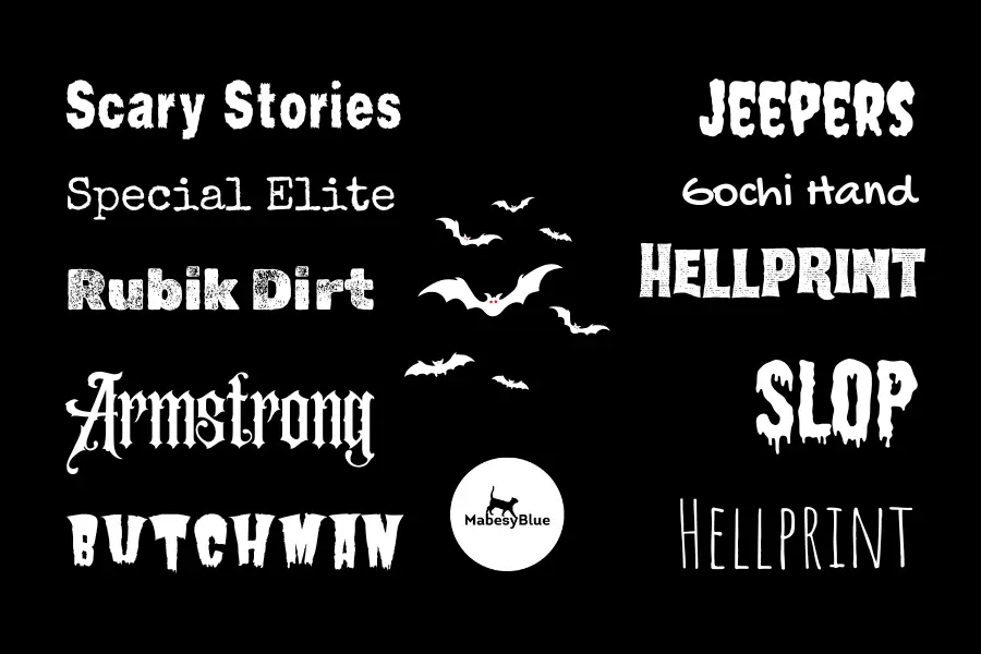 Best Halloween Fonts